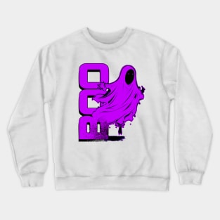 Ghost Of Disapproval - Purple Halftone Crewneck Sweatshirt